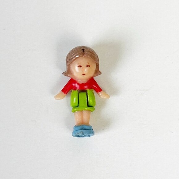 Polly Pocket Other - Vintage Polly Pocket 1990 Pixie Replacement Figurine Doll Pixie In Her Necklace